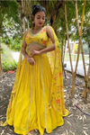 Sunlit Meadow Lehenga