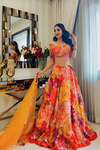 Autumn Blaze Lehenga