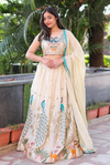 Enchanted Garden Embroidered Lehenga Set