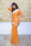 Golden Hour Embroidered Unique Sharara Sets